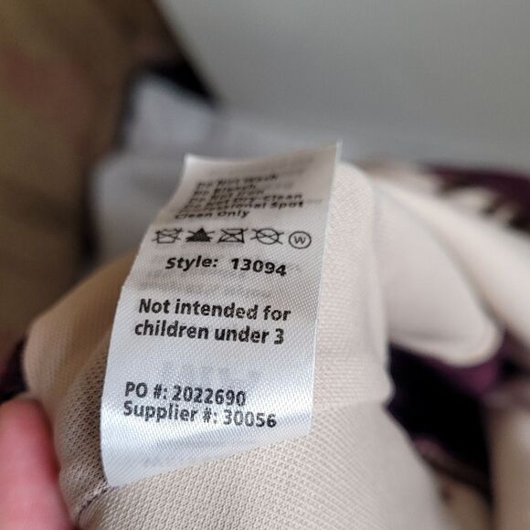 WEISSMAN‎ burgundy black current Chasing Cars dance contemporary jazz costume M - Picture 5 of 10